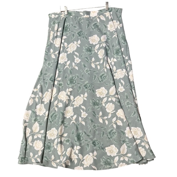 Vintage Leslie Fay - Womens 3pc Floral Skirt Set - Picture 6 of 9